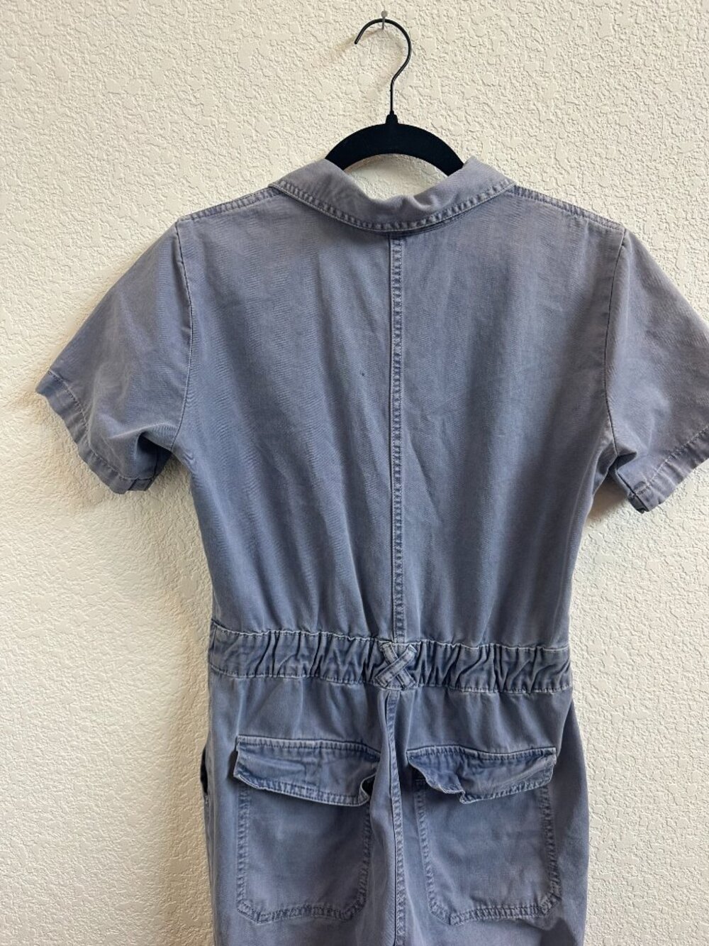 Zara, Pants Jumpsuit, Workwear, Small, Lightblue - Picture 8 of 9